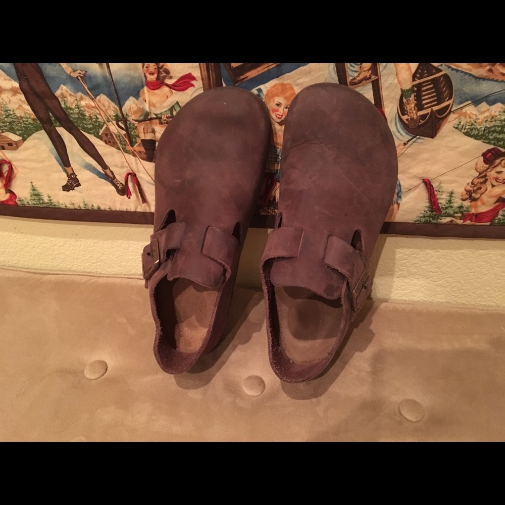 Leather brown Birkenstock